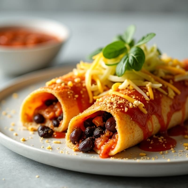 Chili-Lime Chicken Baked Enchiladas