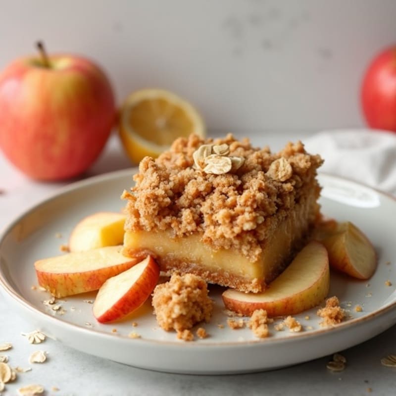 High-Protein Baked Apple Crumble