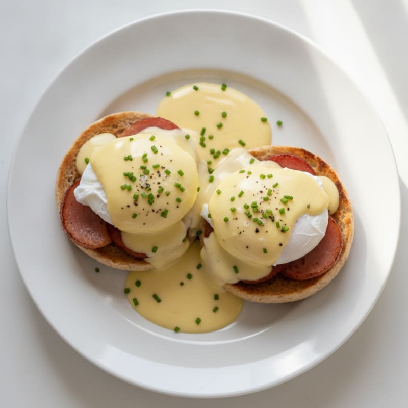 Classic Eggs Benedict with Hollandaise
