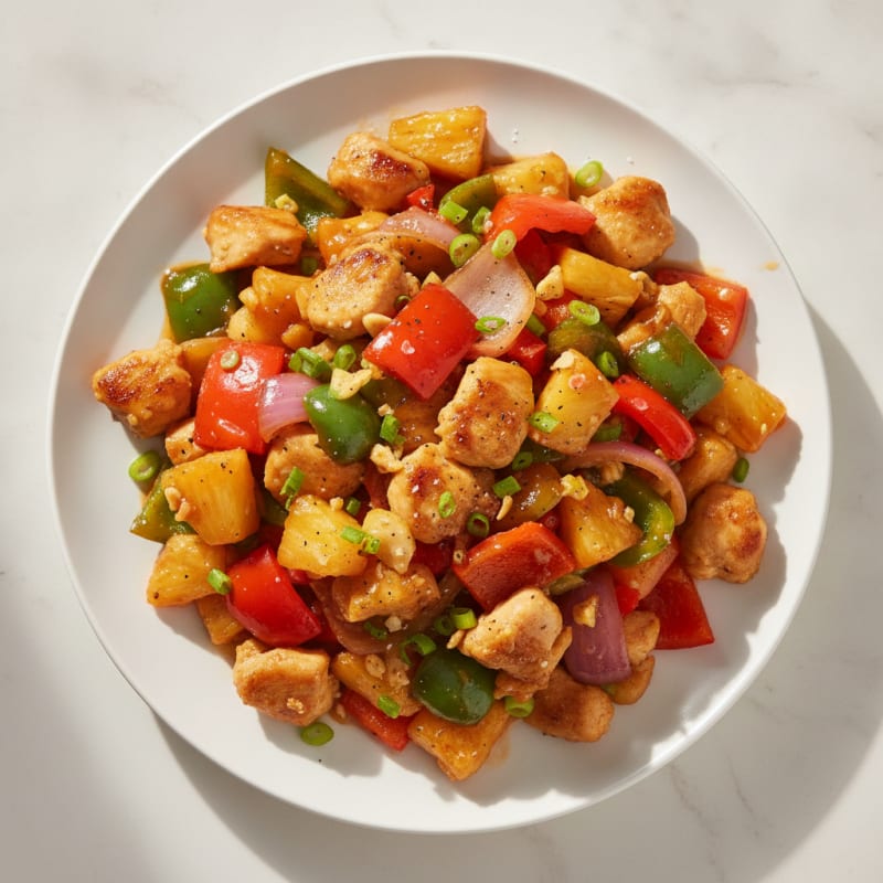 Sweet and Sour Chicken Stir-Fry