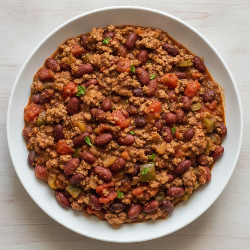 Hearty Slow Cooker Beef Chili
