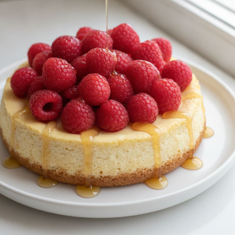 Creamy Greek Yogurt Protein Cheesecake