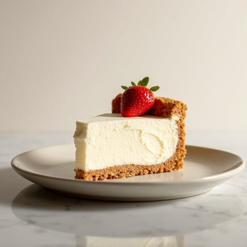 Creamy Greek Yogurt Protein Cheesecake