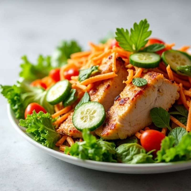 Fresh Edamame and Crunchy Vegetable Salad