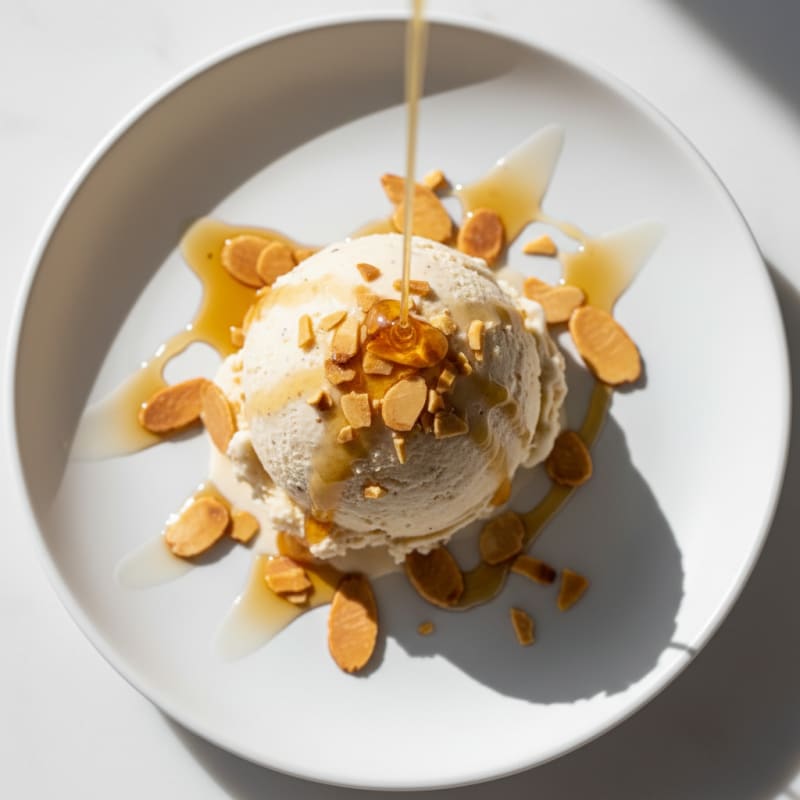 High Protein Vanilla Ice Cream with Collagen Peptides