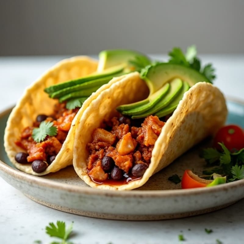 Pulled BBQ Jackfruit Street Tacos
