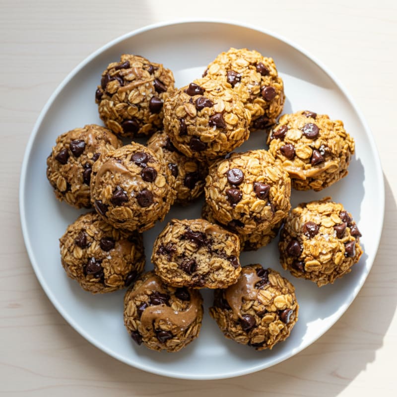 Chewy Chocolate Chip Protein Bites
