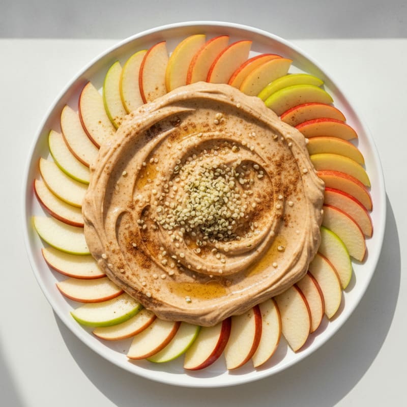 Almond Butter Apple Protein Dip
