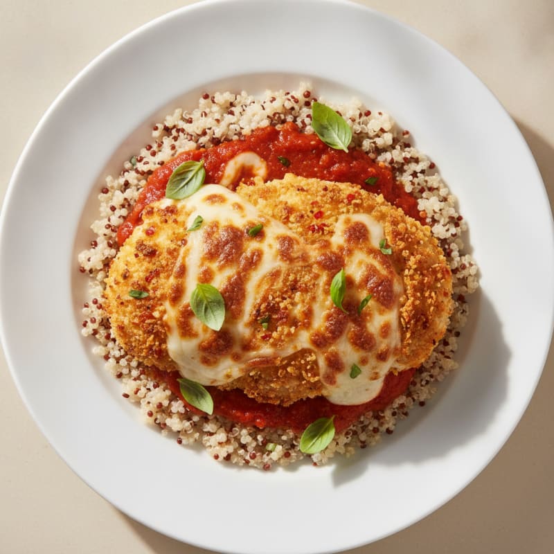 Spicy Chicken Parmesan with Marinara
