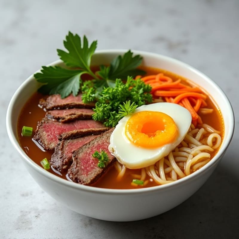 Ginger-Lemongrass Beef Noodle Soup
