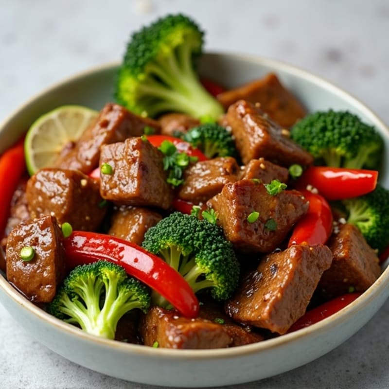 Garlic-Ginger Marinated Beef