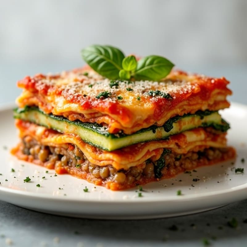 Hearty Baked Vegetable Lasagna