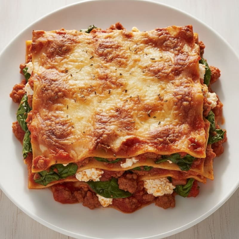 Classic Baked Beef Lasagna