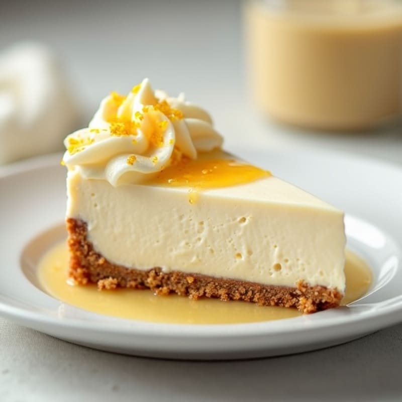 Creamy Greek Yogurt Protein Cheesecake