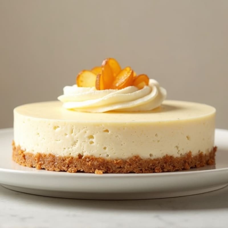 Creamy Greek Yogurt Protein Cheesecake