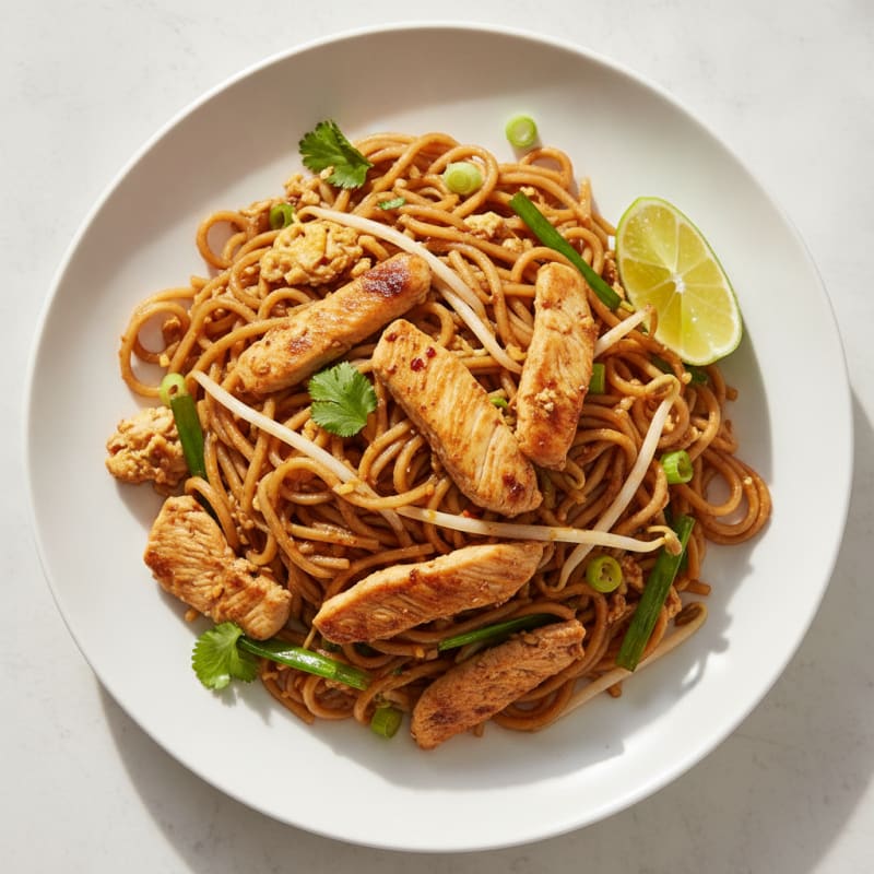 Chicken Pad Thai Noodles