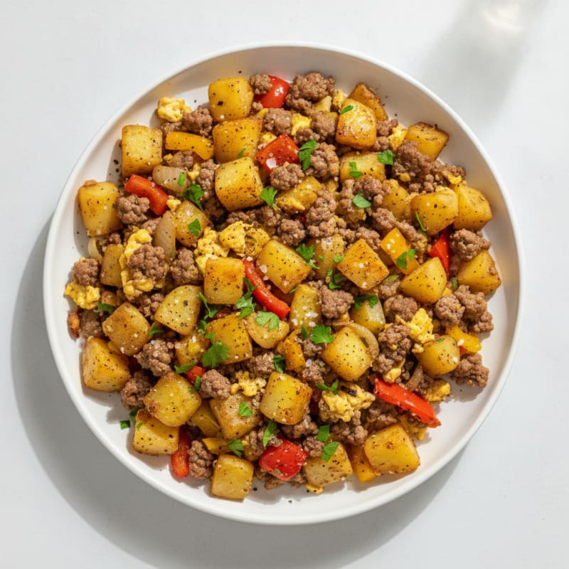 Hearty Beef and Potato Hash