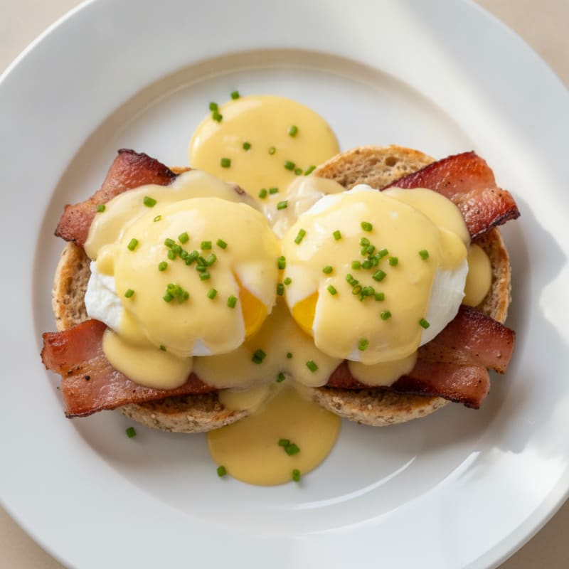 Classic Eggs Benedict with Hollandaise