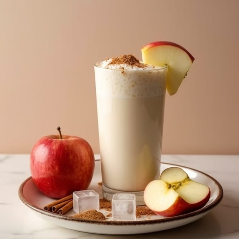 Creamy Apple Cinnamon Protein Shake