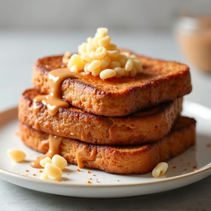 Crispy Almond-Crusted PB&J French Toast
