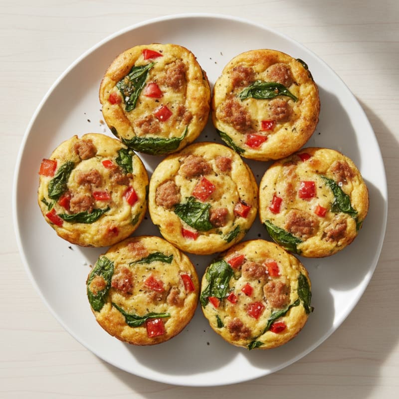 Baked Egg and Veggie Muffins