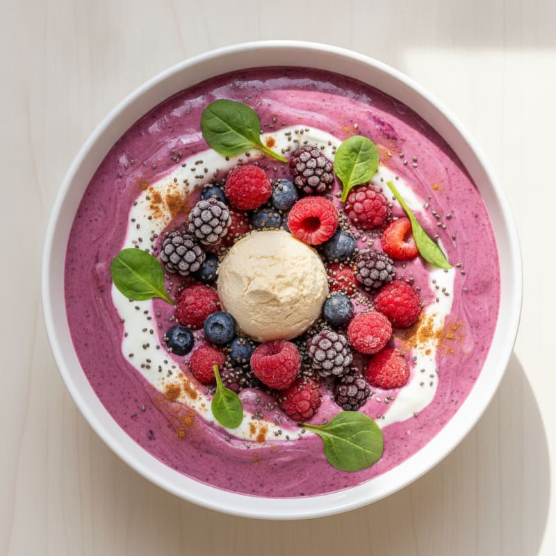 Mixed Berry Power Smoothie