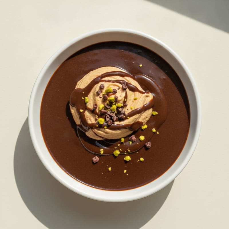 Silky Chocolate Protein Pudding