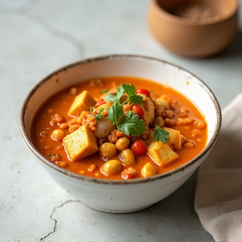 Creamy Coconut Red Lentil Curry