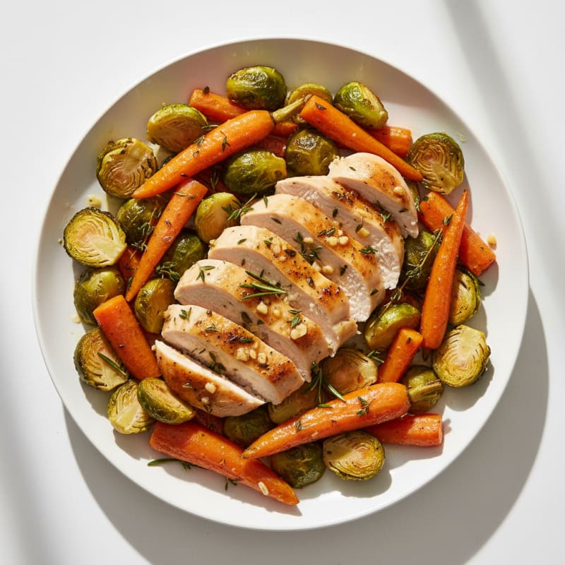 Garlic Herb Roasted Chicken