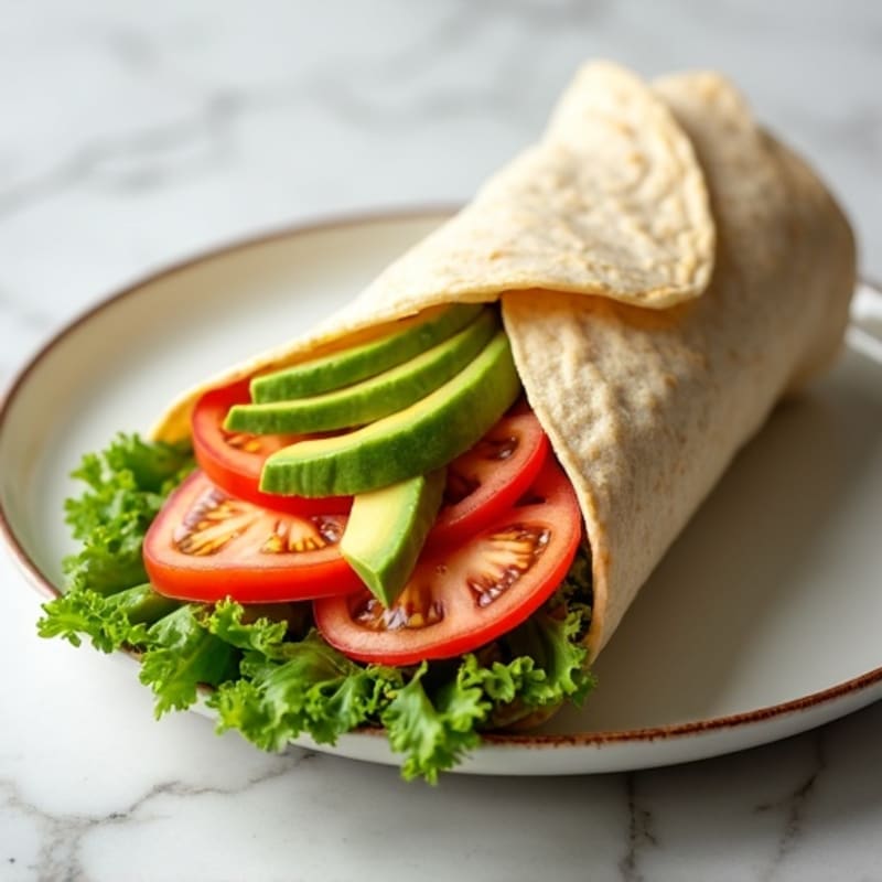 Fresh Turkey Avocado Wrap