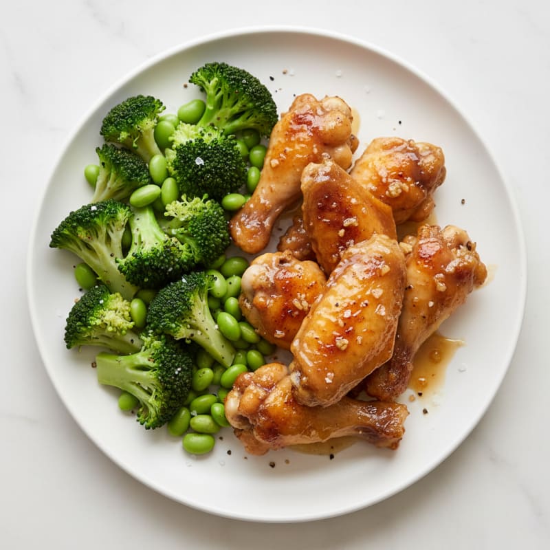 Honey-Garlic Glazed Chicken Wings