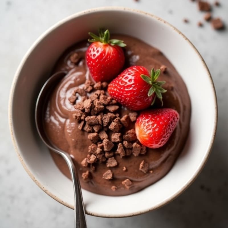 Rich Dark Chocolate Protein Mousse