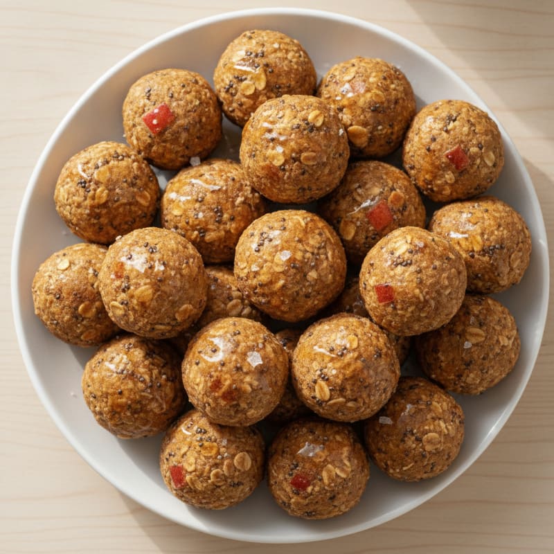 Apple Cinnamon Energy Bites