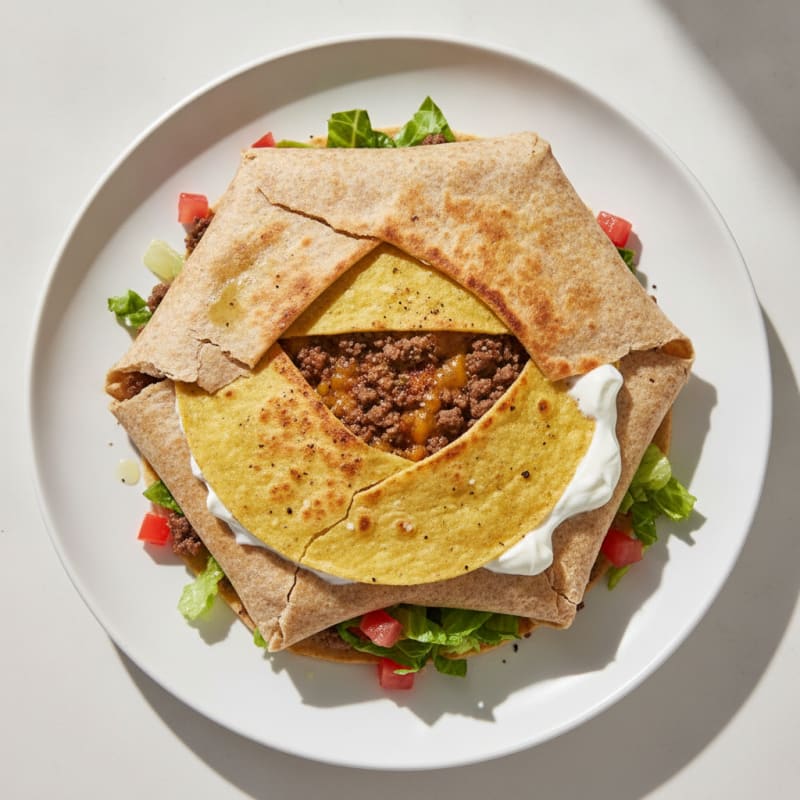 Beef Crunchwrap Supreme