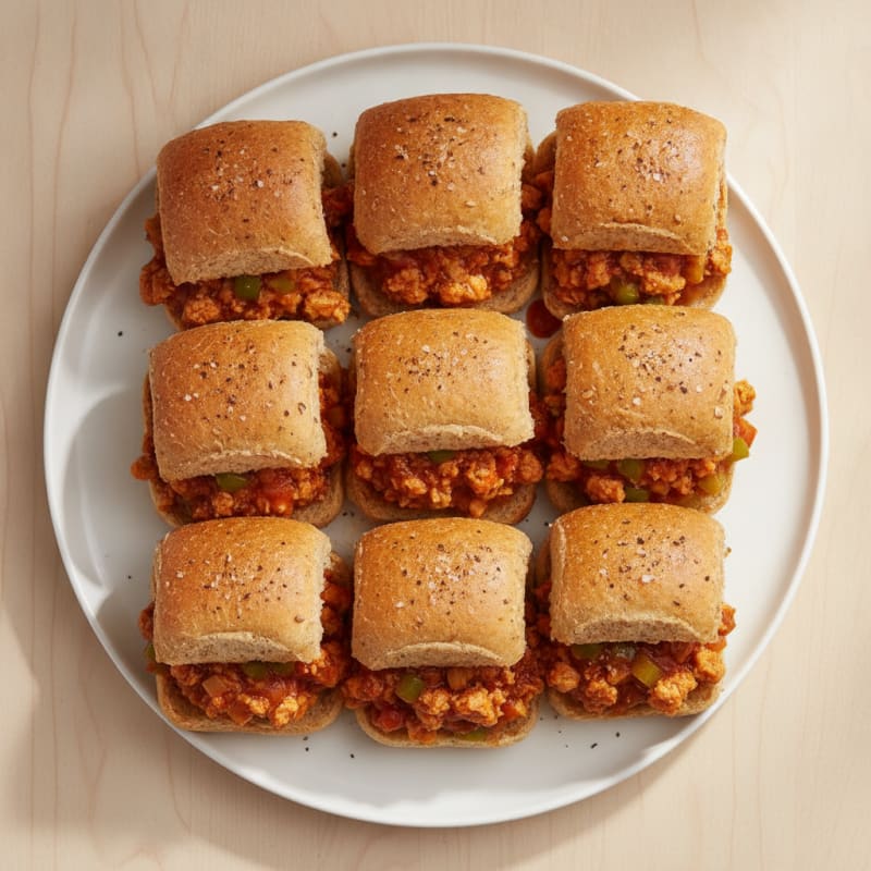 Sweet and Tangy Sloppy Joe Sliders