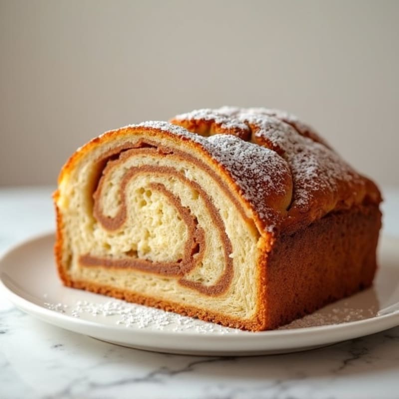 Protein-Packed Almond Flour Cinnamon Swirl Bread