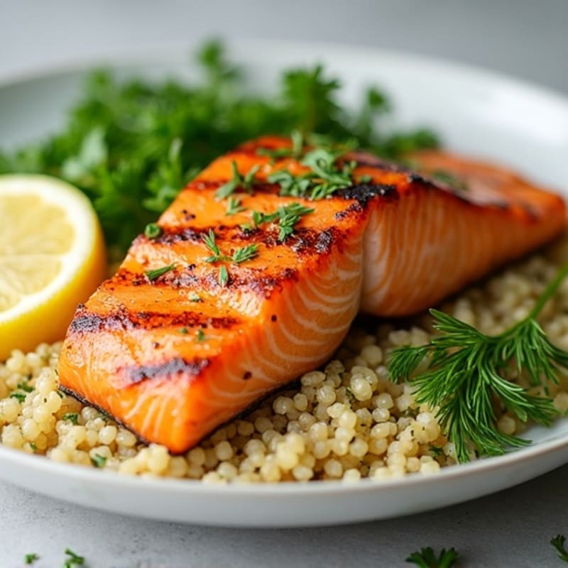 Citrus-Herb Grilled Salmon with Fresh Herbs