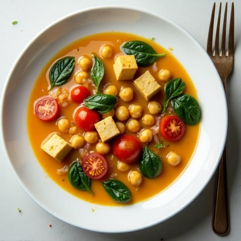 Creamy Coconut Chickpea Curry Stew