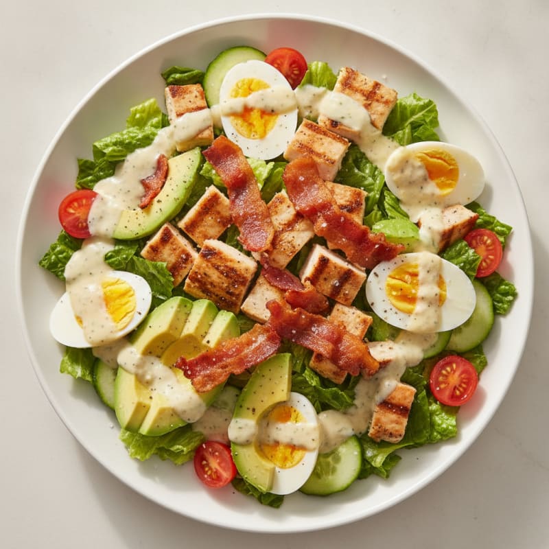 Classic Cobb Salad with Buttermilk Ranch