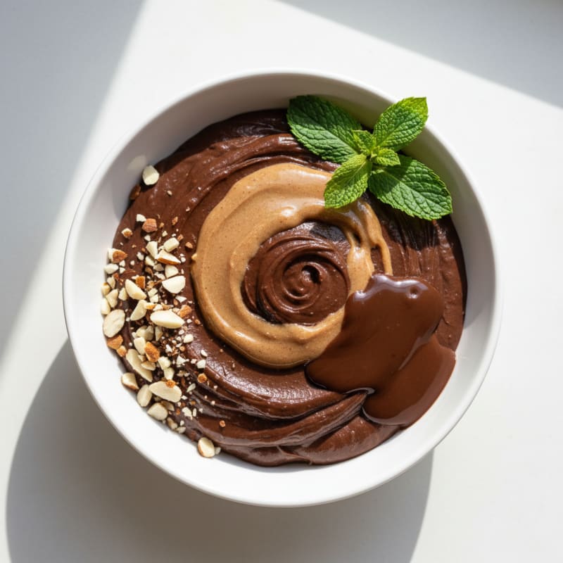 Silky Chocolate Protein Pudding