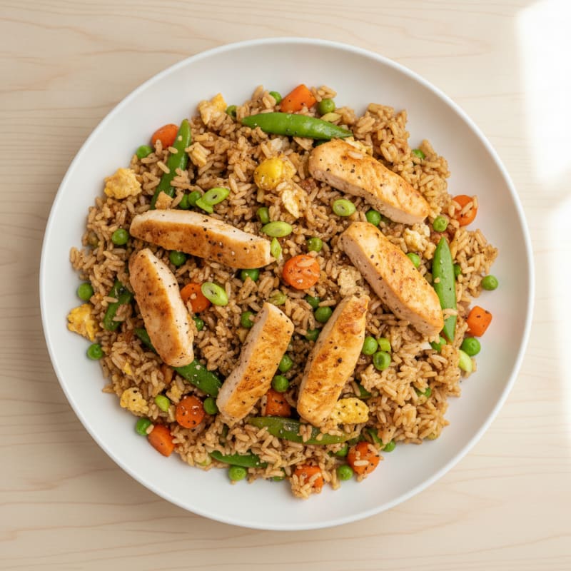 Chicken and Vegetable Fried Rice