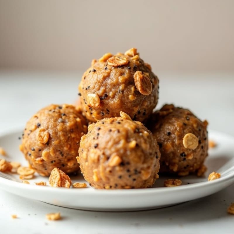 No-Bake Almond Butter Protein Bites