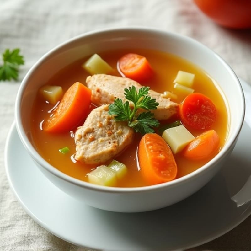 Hearty Chicken Vegetable Soup