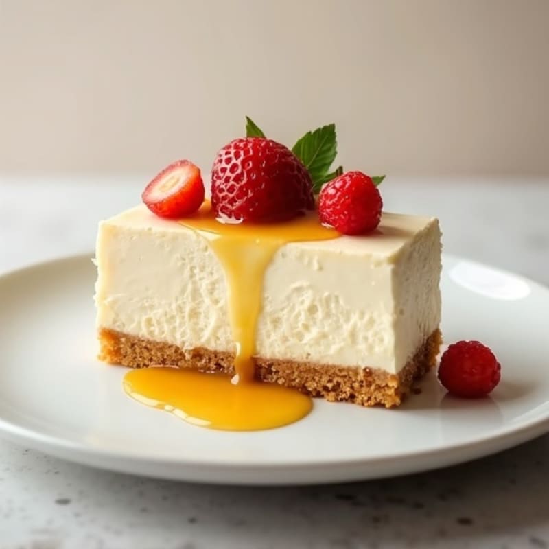 Greek Yogurt Protein Cheesecake