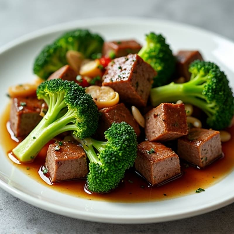 Savory Garlic Beef and Broccoli