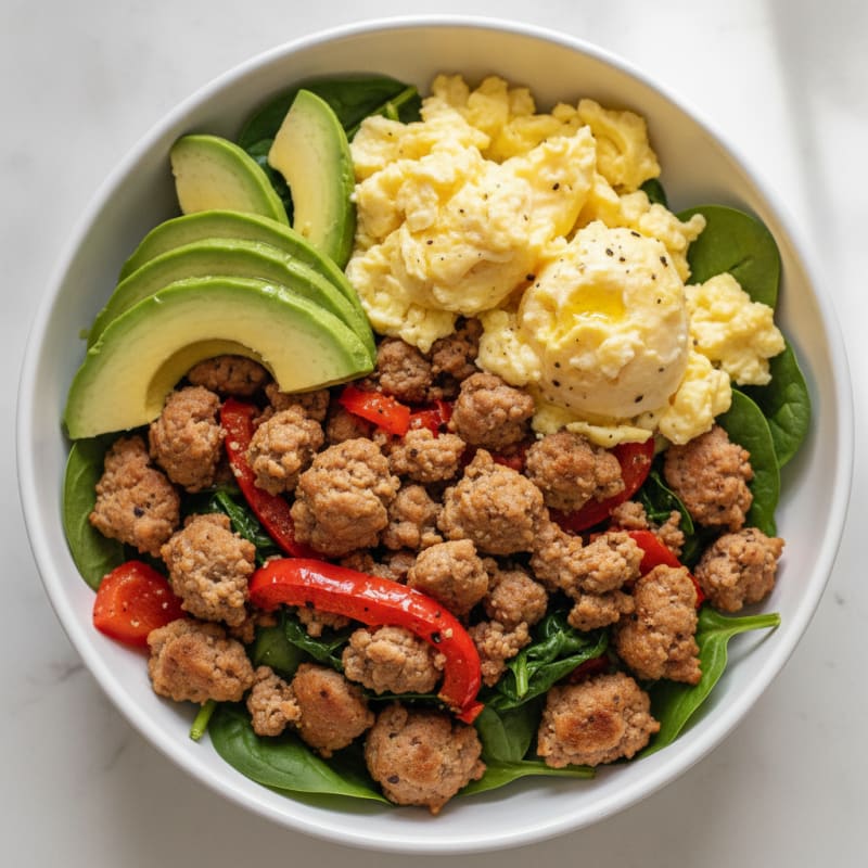 Savory Sausage and Egg Breakfast Bowl