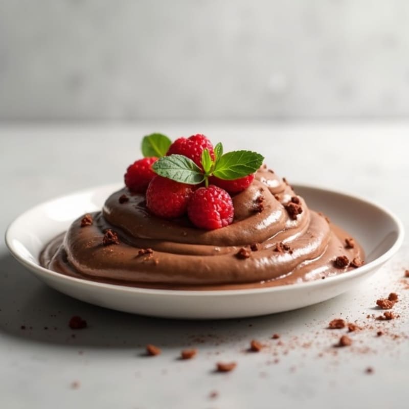 High-Protein Chocolate Mousse with Egg Whites
