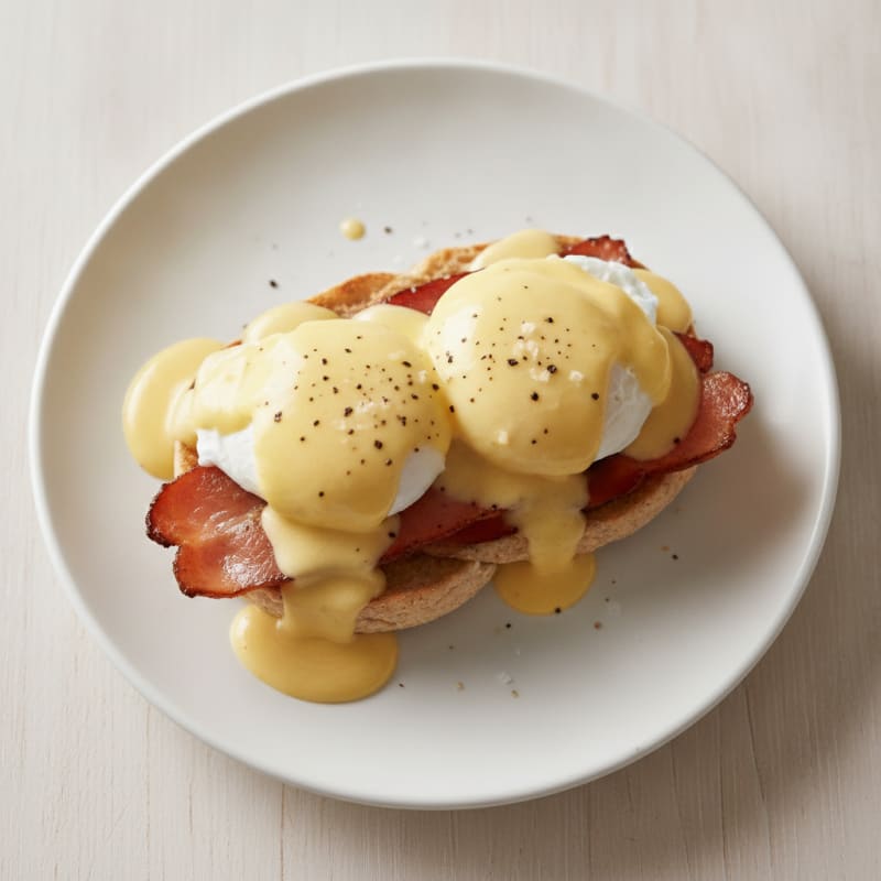 Classic Eggs Benedict with Hollandaise