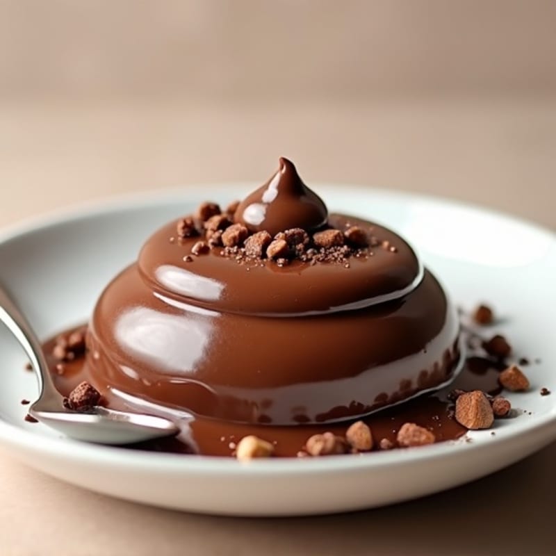 Silky Chocolate Protein Pudding
