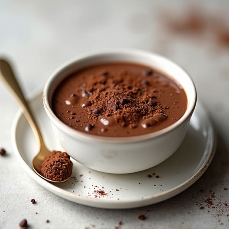 Silky Chocolate Protein Pudding